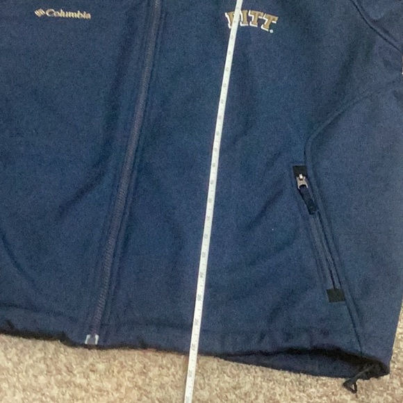 Columbia Navy Jacket Pitt Emblem Softshell
Pittsburgh Football L - Picture 7 of 8